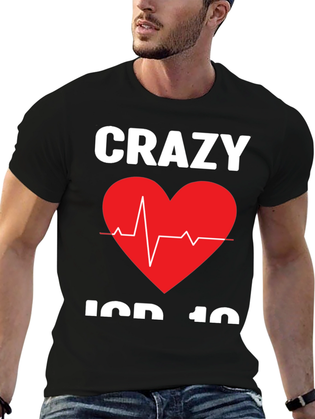 Crazy ICD-10 Heartbeat T-Shirt