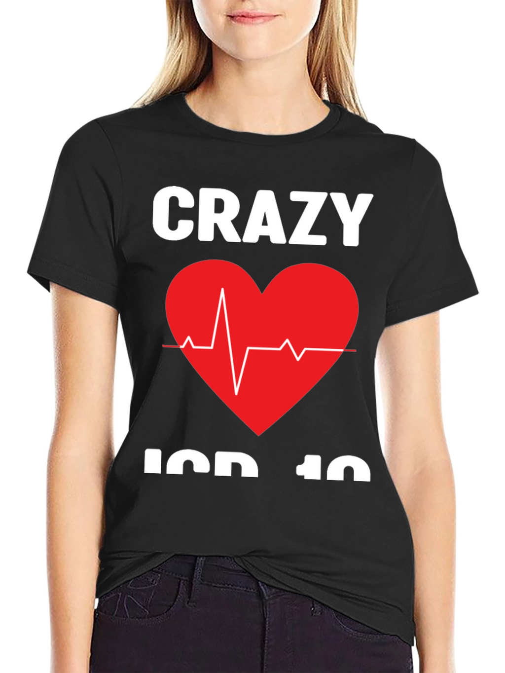 Crazy ICD-10 Heartbeat T-Shirt