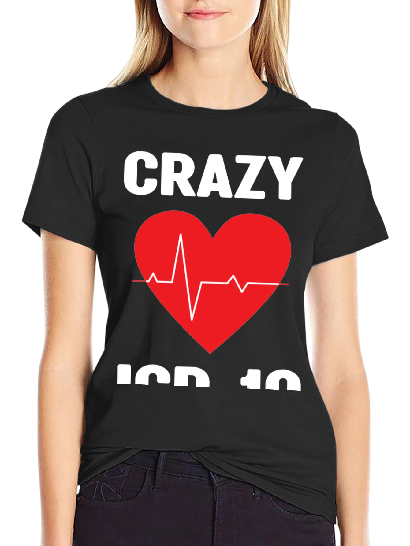 Crazy ICD-10 Heartbeat T-Shirt