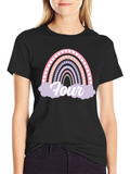 Rainbow Four Birthday T-Shirt