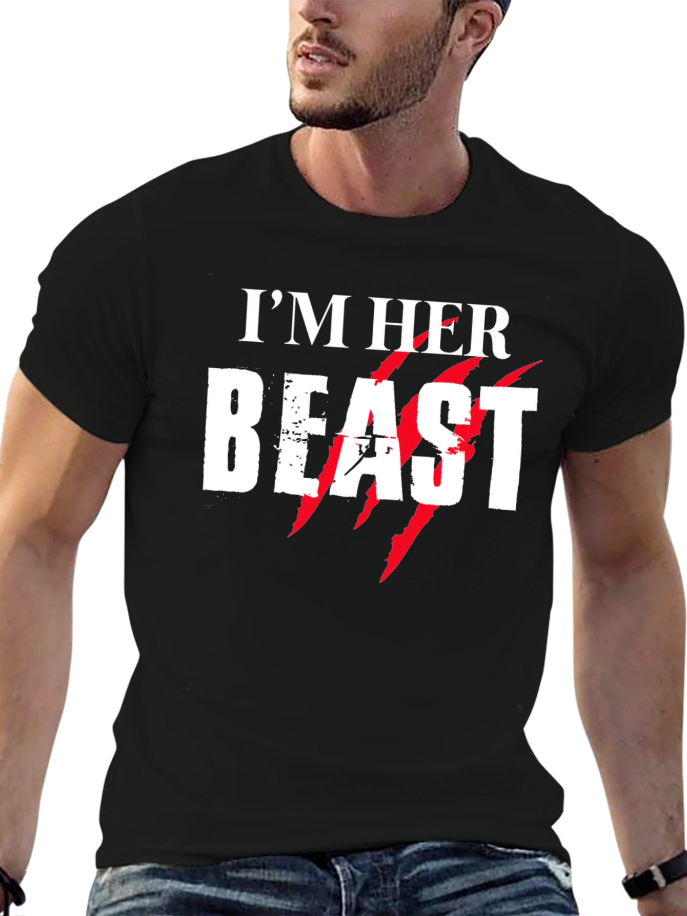 Im Her Beast Graphic T-Shirt