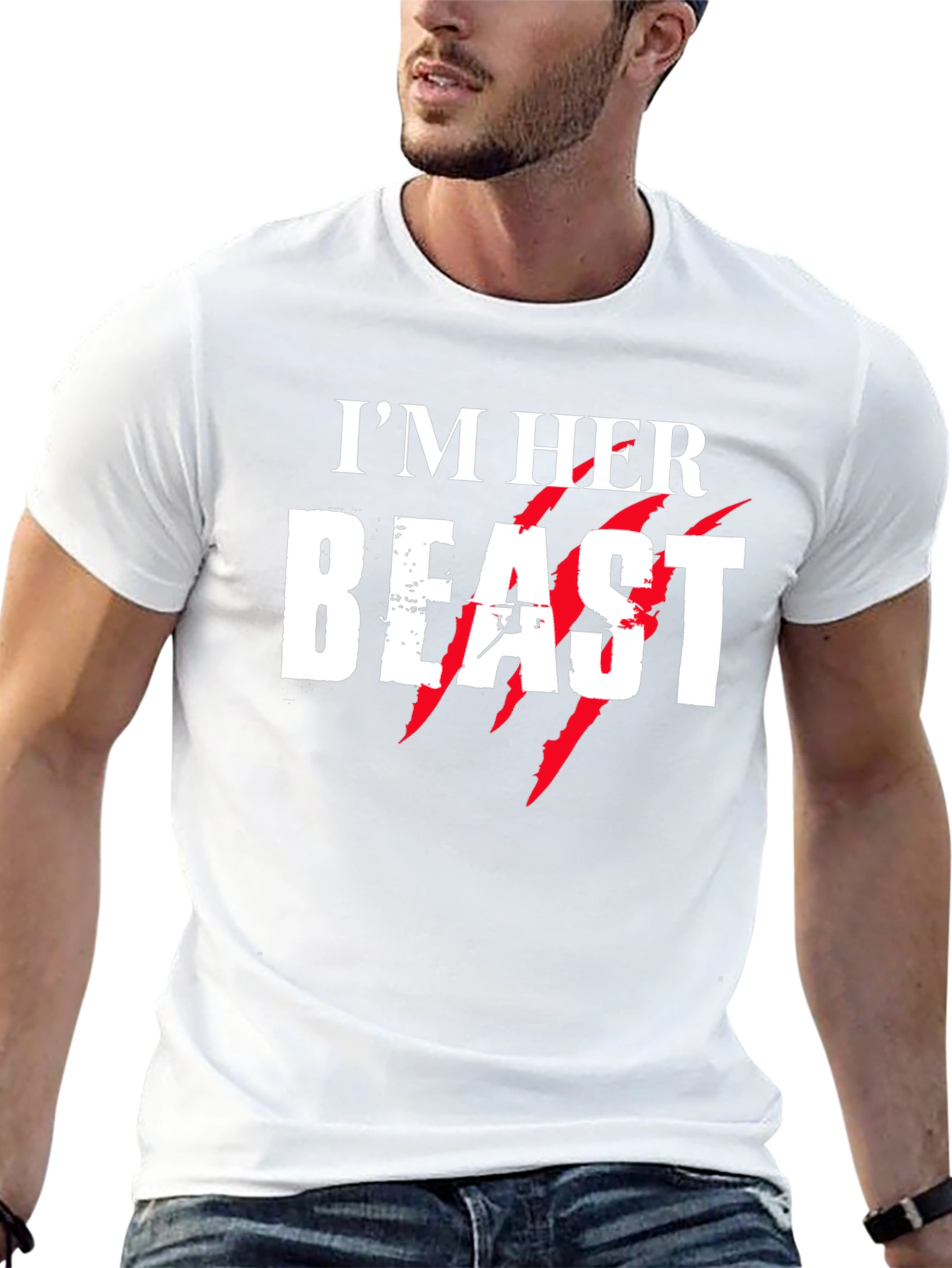 Im Her Beast Graphic T-Shirt