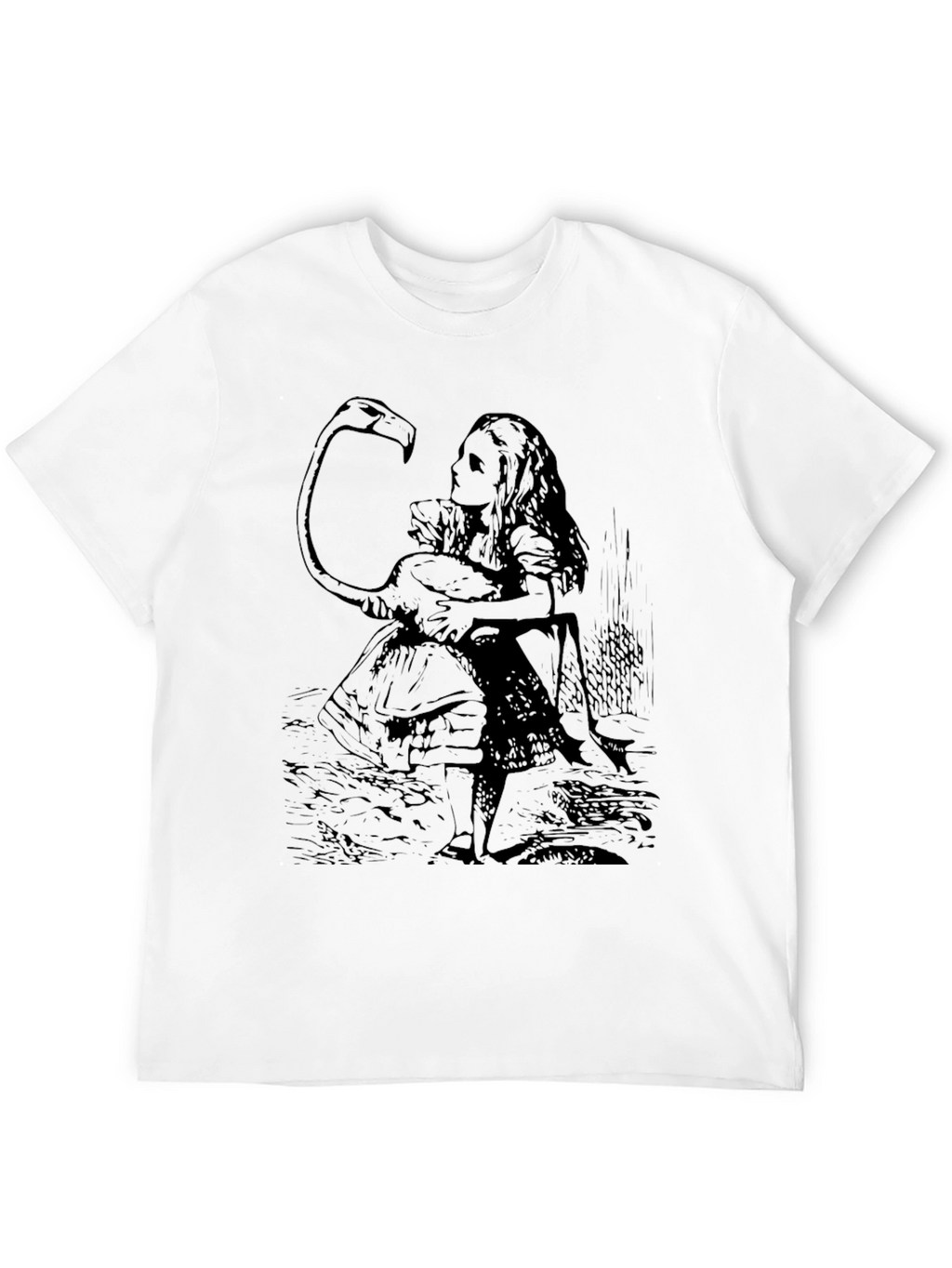 Alice in Wonderland Flamingo T-Shirt