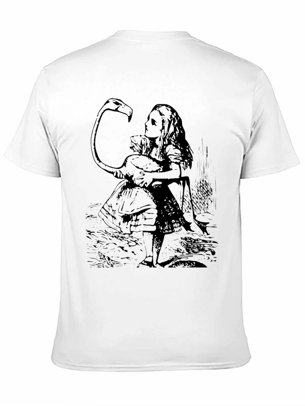 Alice in Wonderland Flamingo T-Shirt