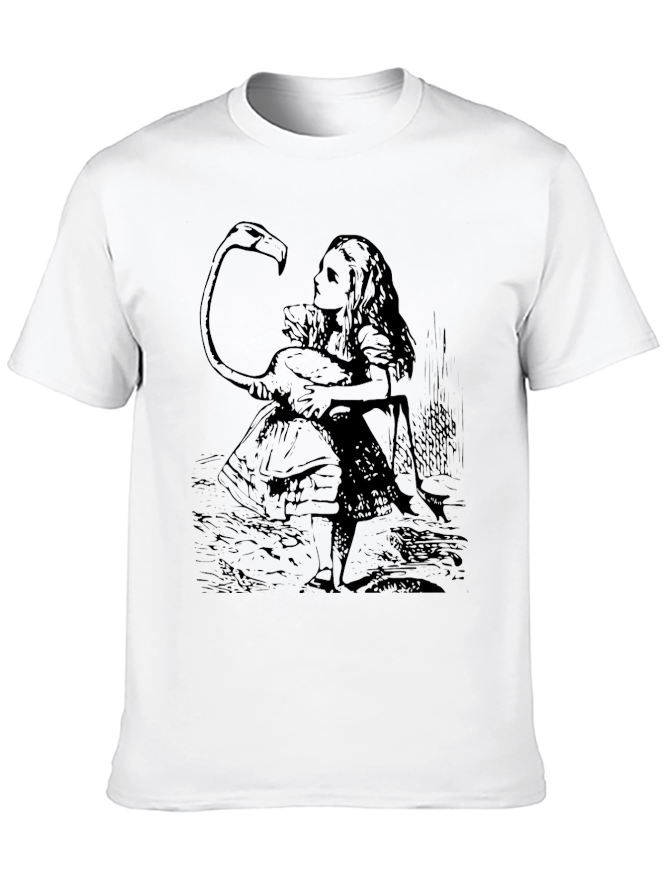 Alice in Wonderland Flamingo T-Shirt