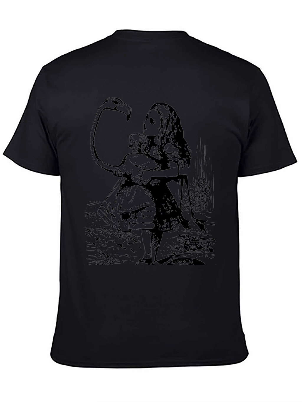 Alice in Wonderland Flamingo T-Shirt