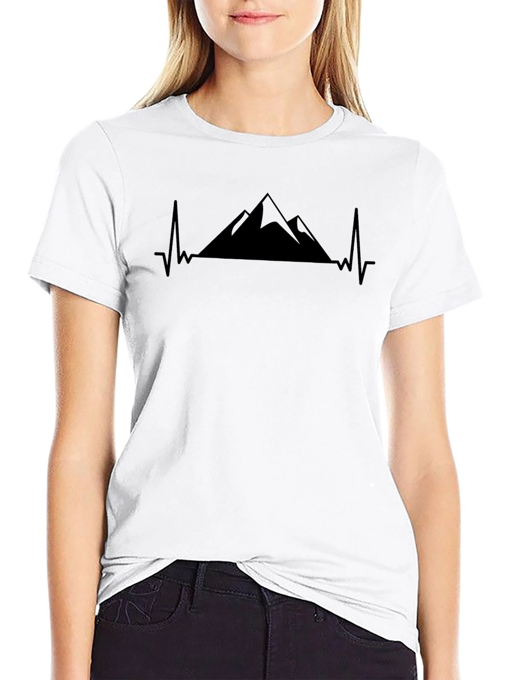 Mountain Heartbeat Graphic Tee