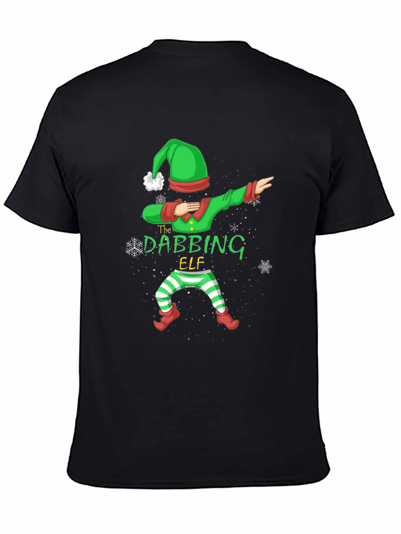 Dabbing Elf Christmas Holiday T-Shirt