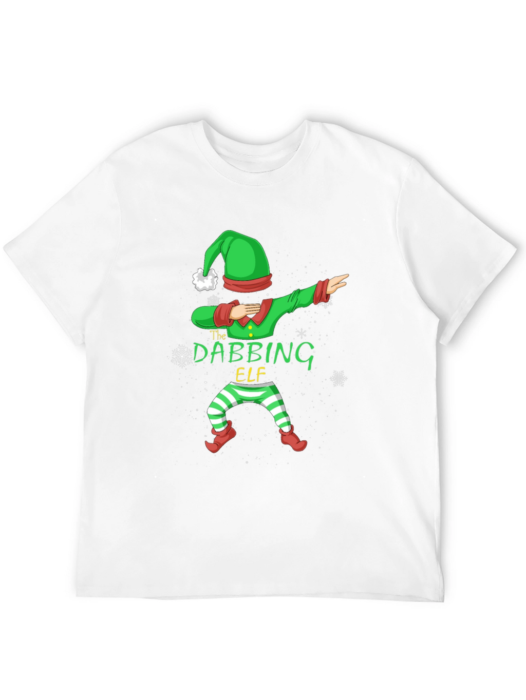 Dabbing Elf Christmas Holiday T-Shirt