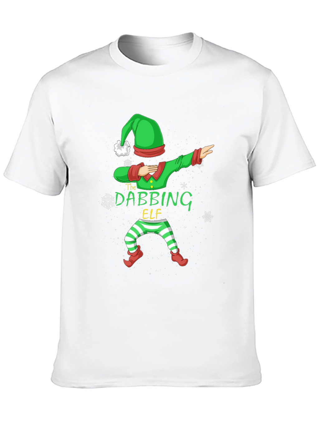 Dabbing Elf Christmas Holiday T-Shirt