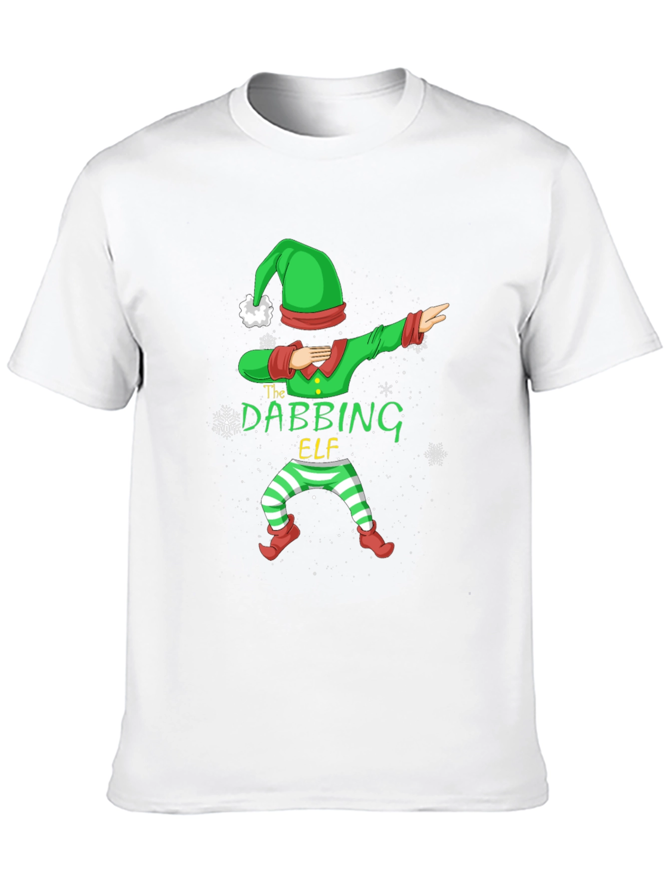 Dabbing Elf Christmas Holiday T-Shirt