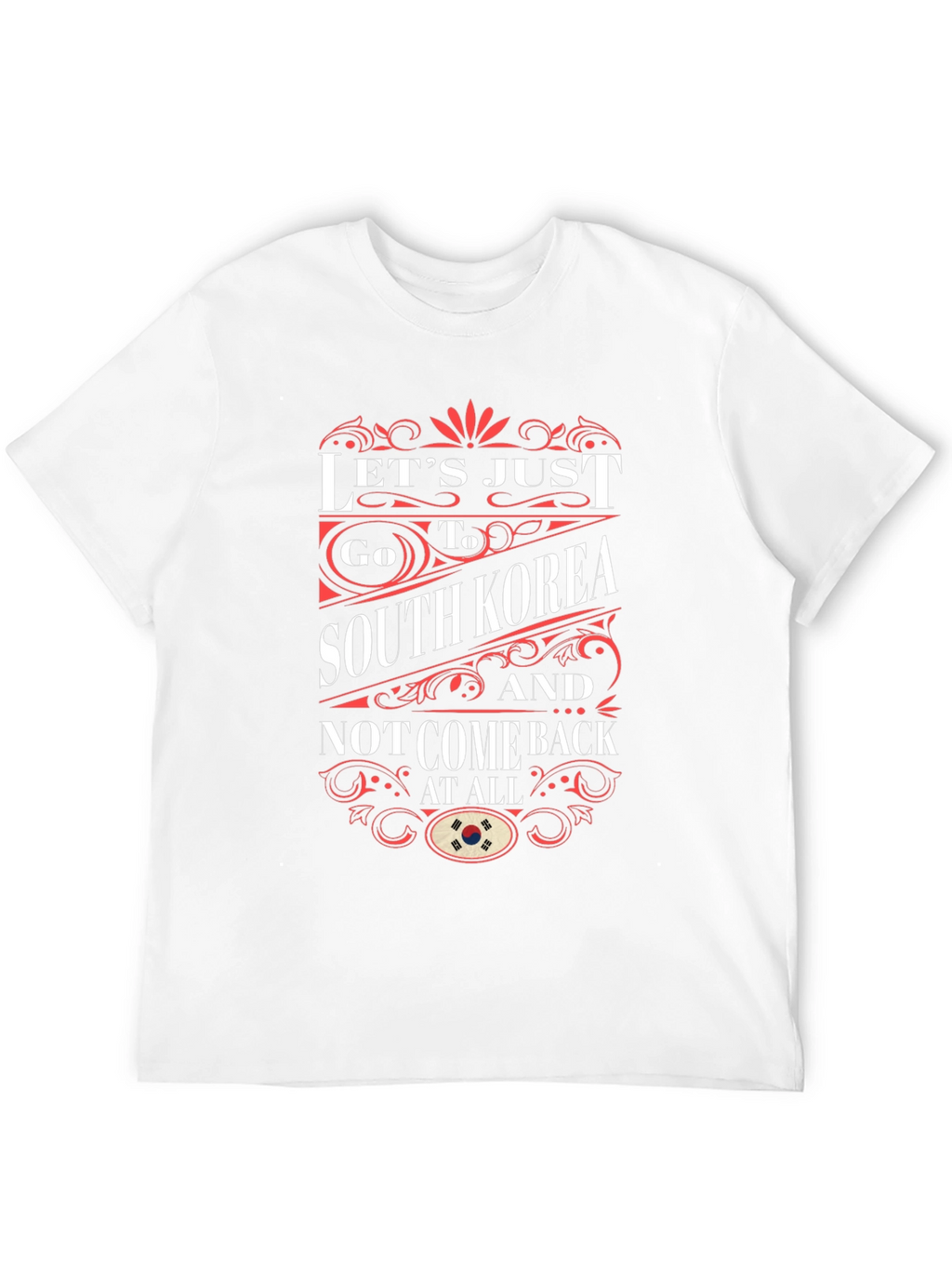 South Korea Graphic Tee - Travel Shirt