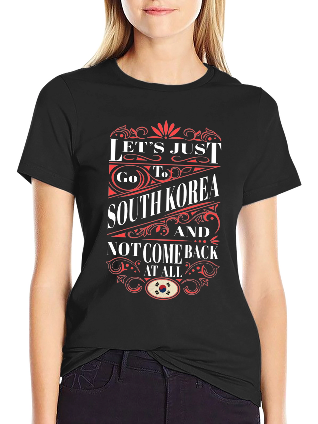South Korea Graphic Tee - Travel Shirt