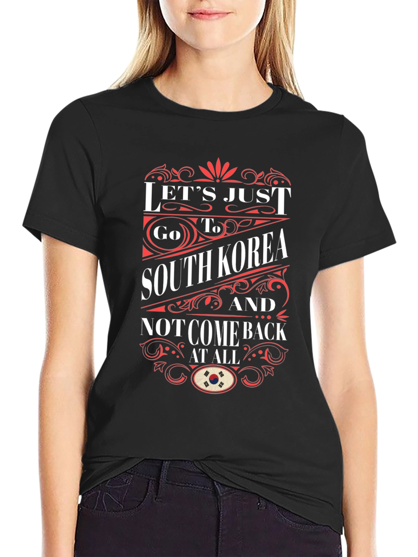 South Korea Graphic Tee - Travel Shirt