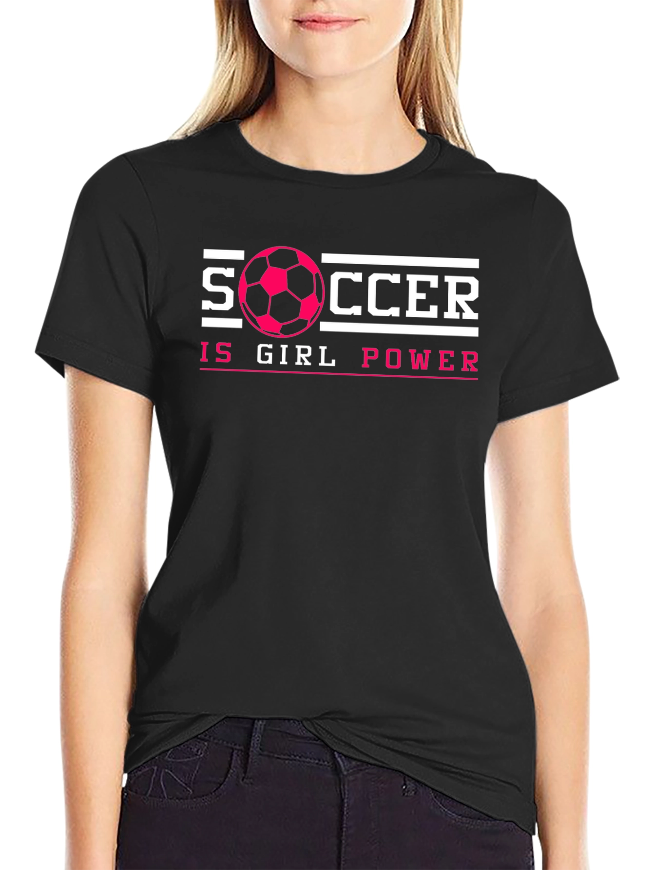 Soccer Girl Power T-Shirt