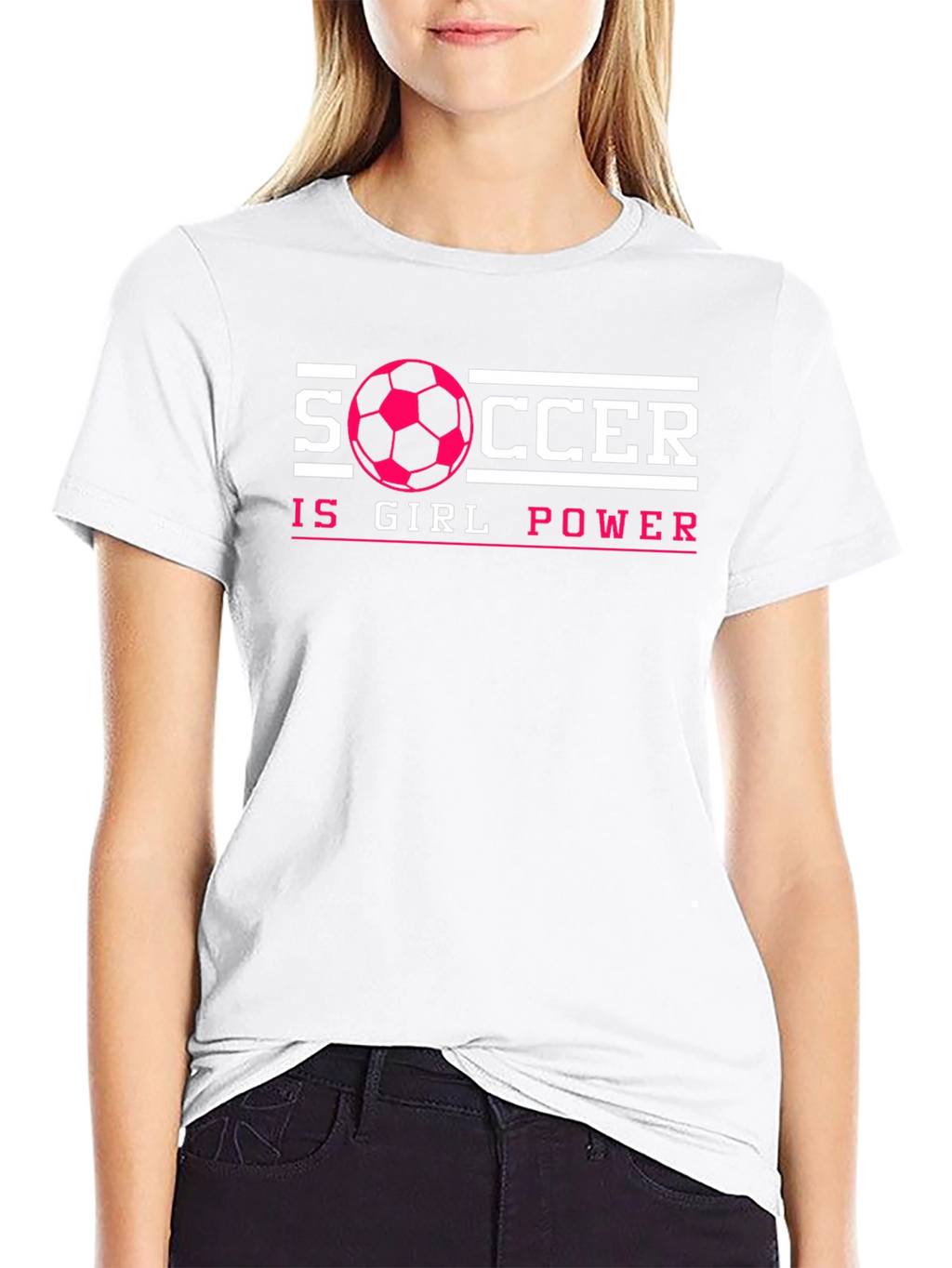 Soccer Girl Power T-Shirt