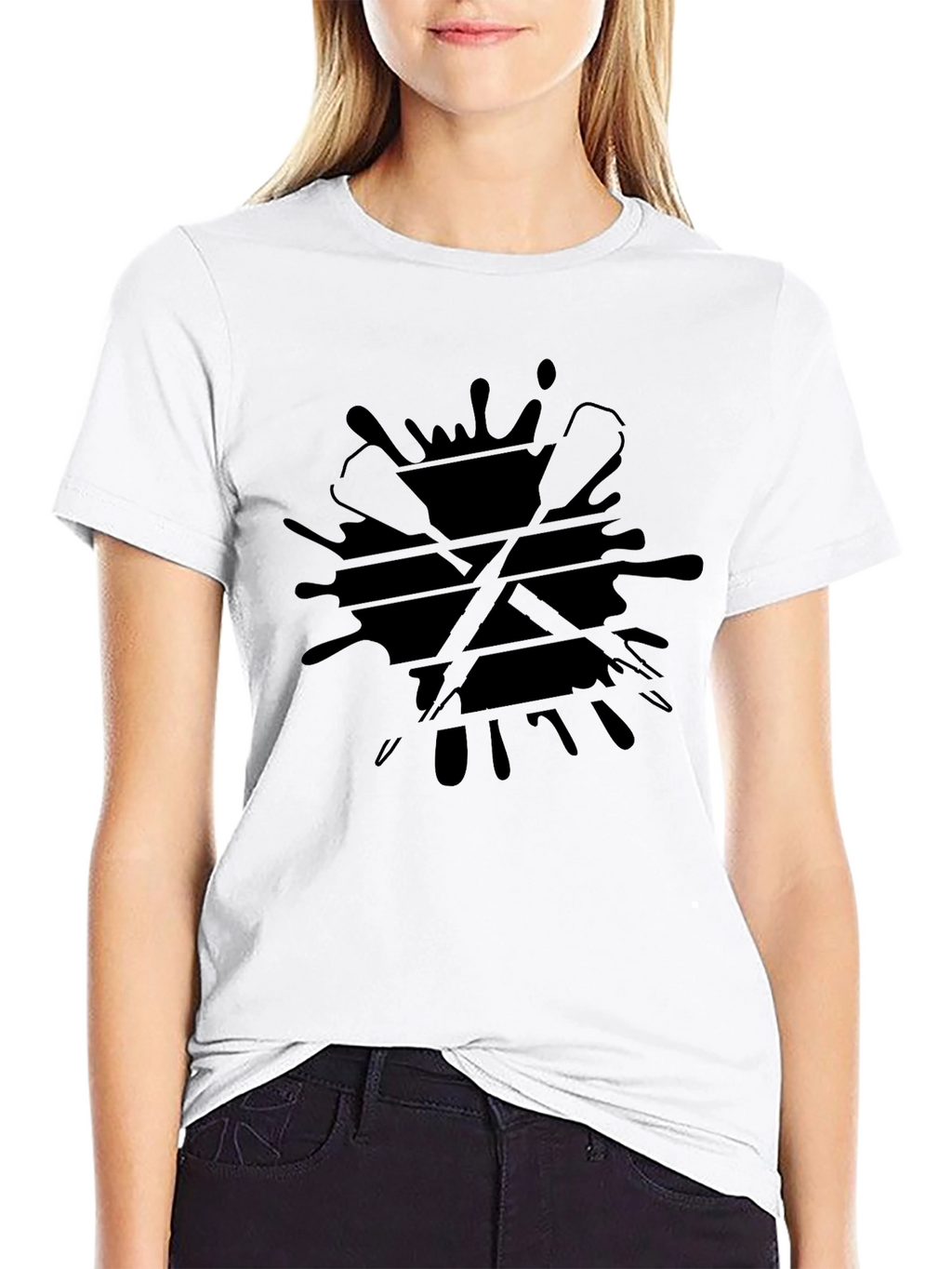 Lacrosse Sticks Black T-Shirt