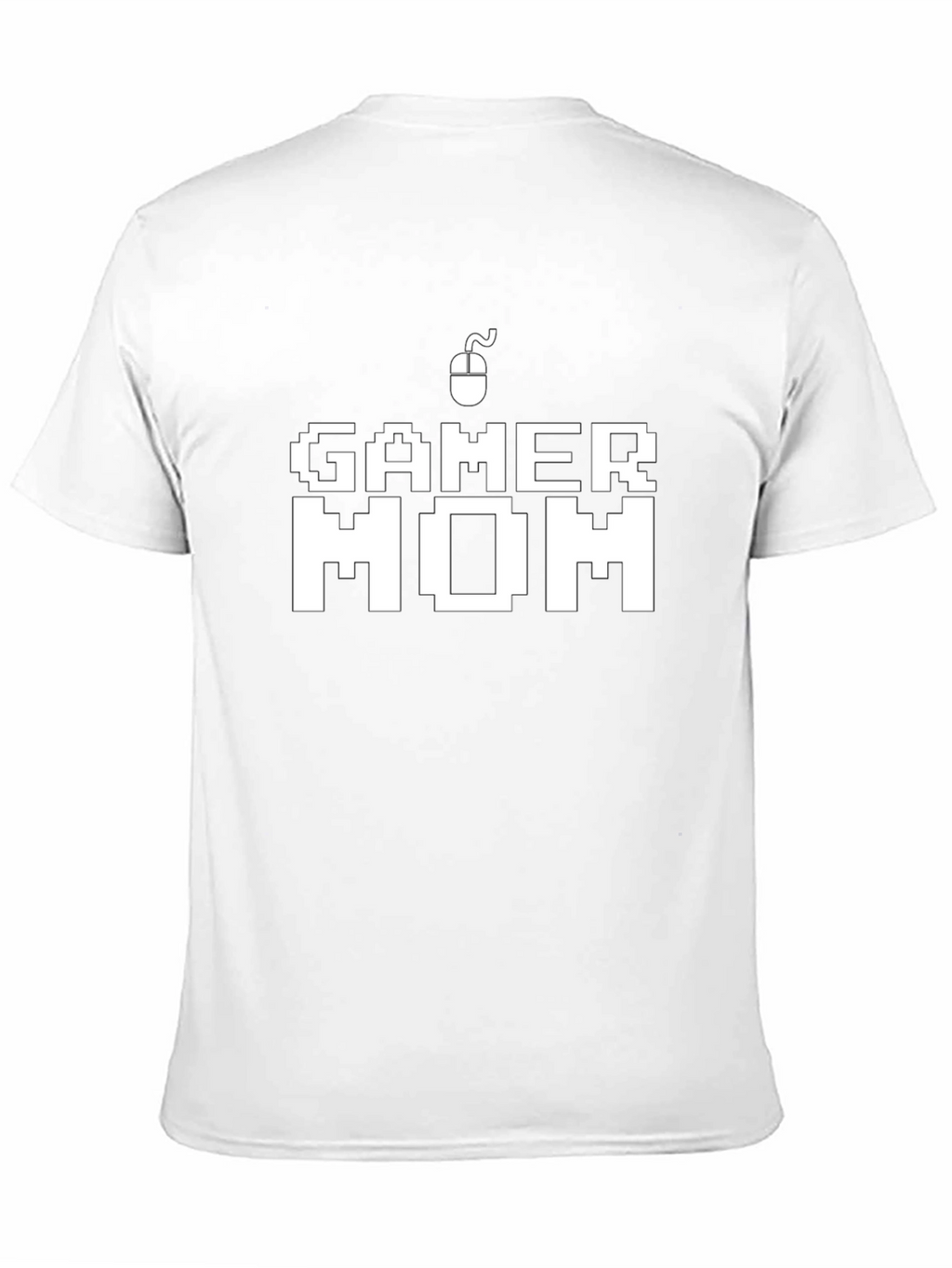 Gamer Mom Graphic T-Shirt - Black Cotton Blend