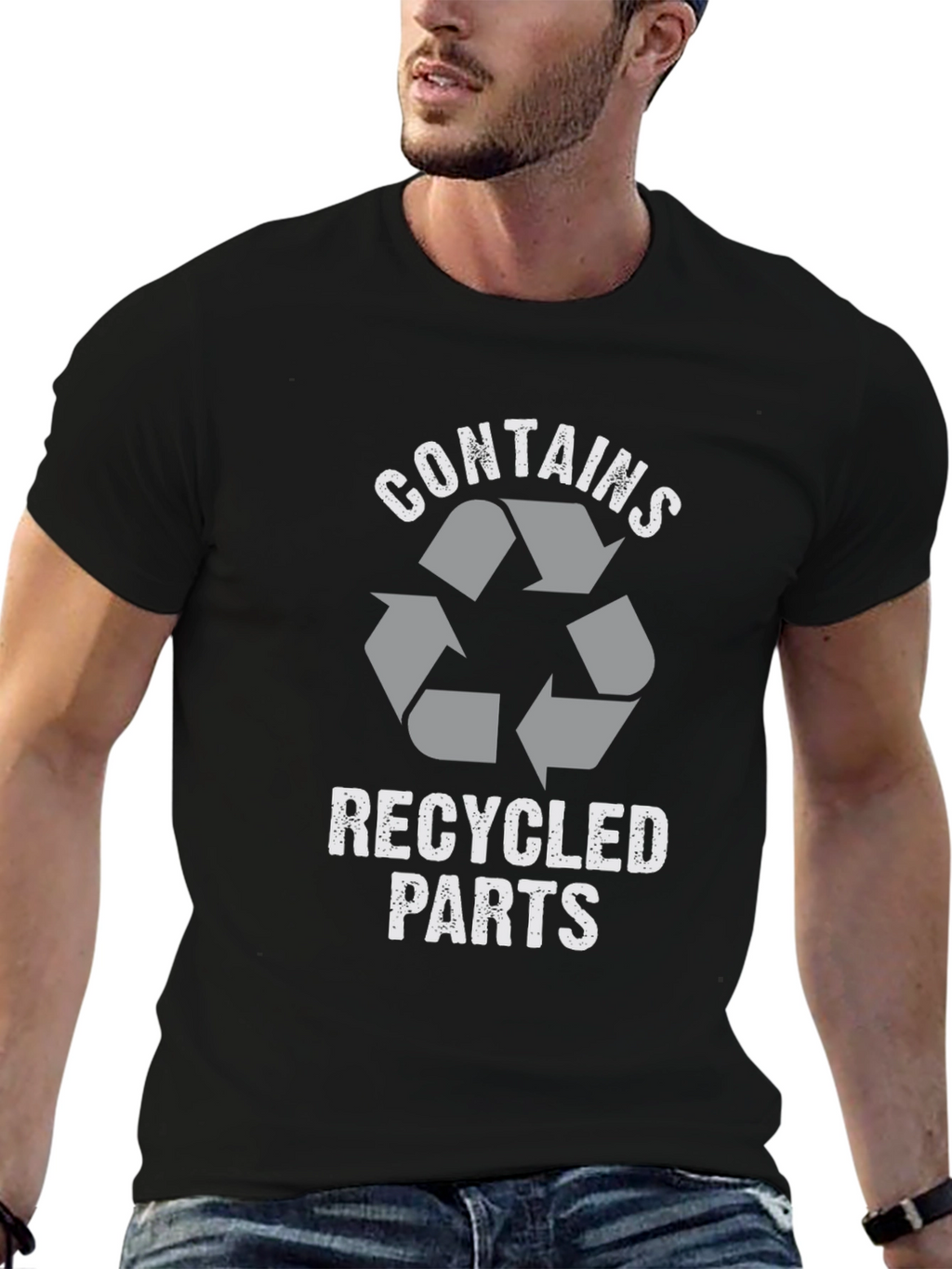 Recycled Parts T-Shirt Funny Tee