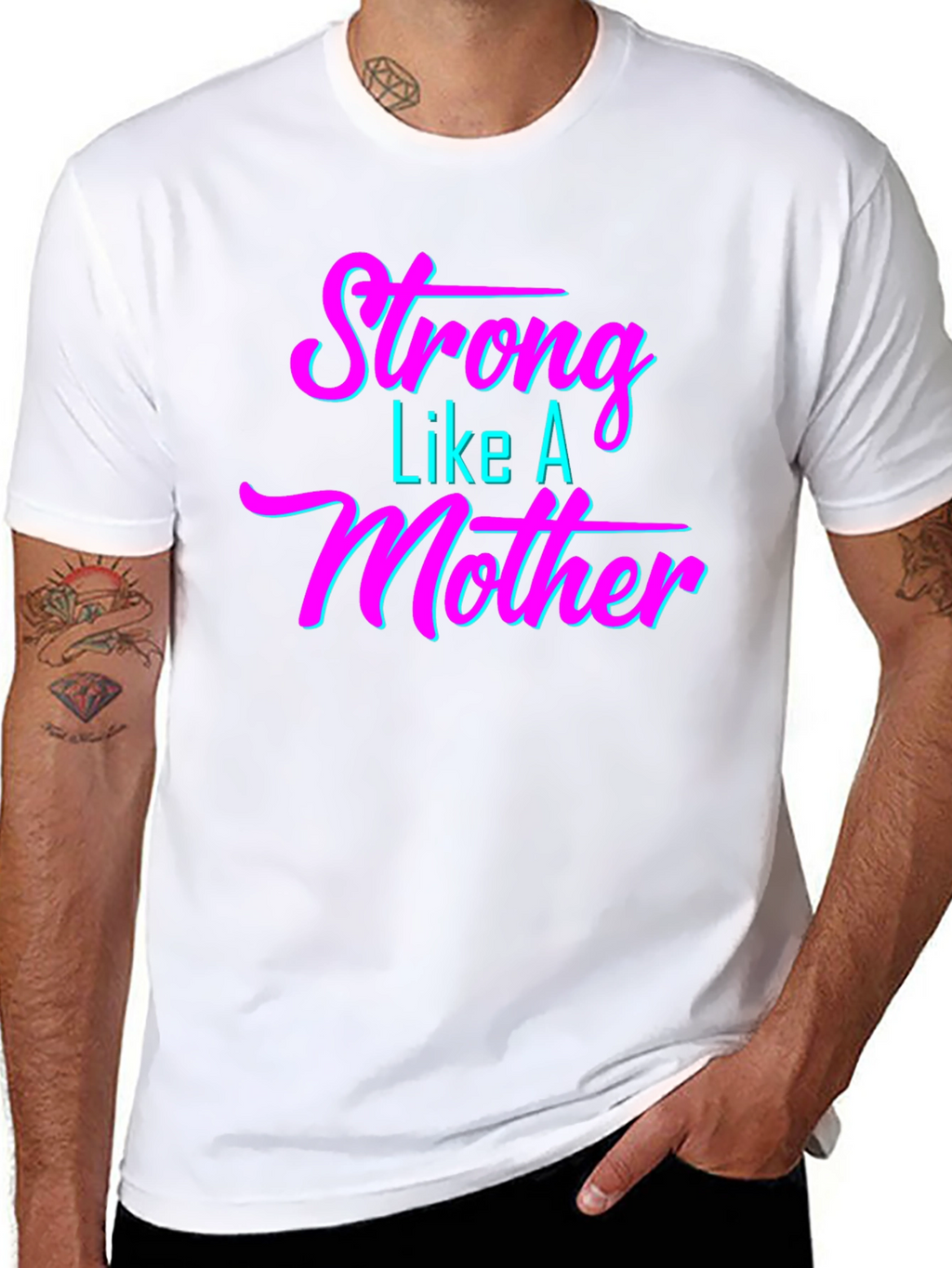 Strong Like A Mother Graphic T-Shirt