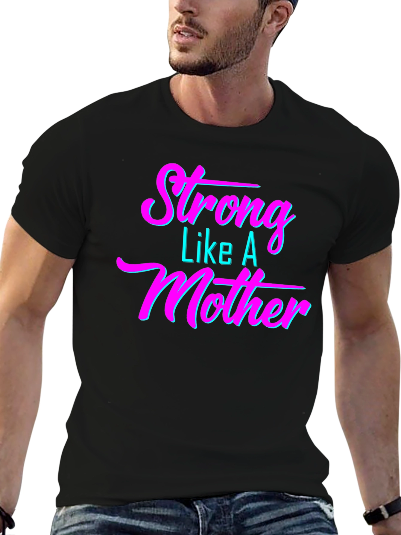 Strong Like A Mother Graphic T-Shirt