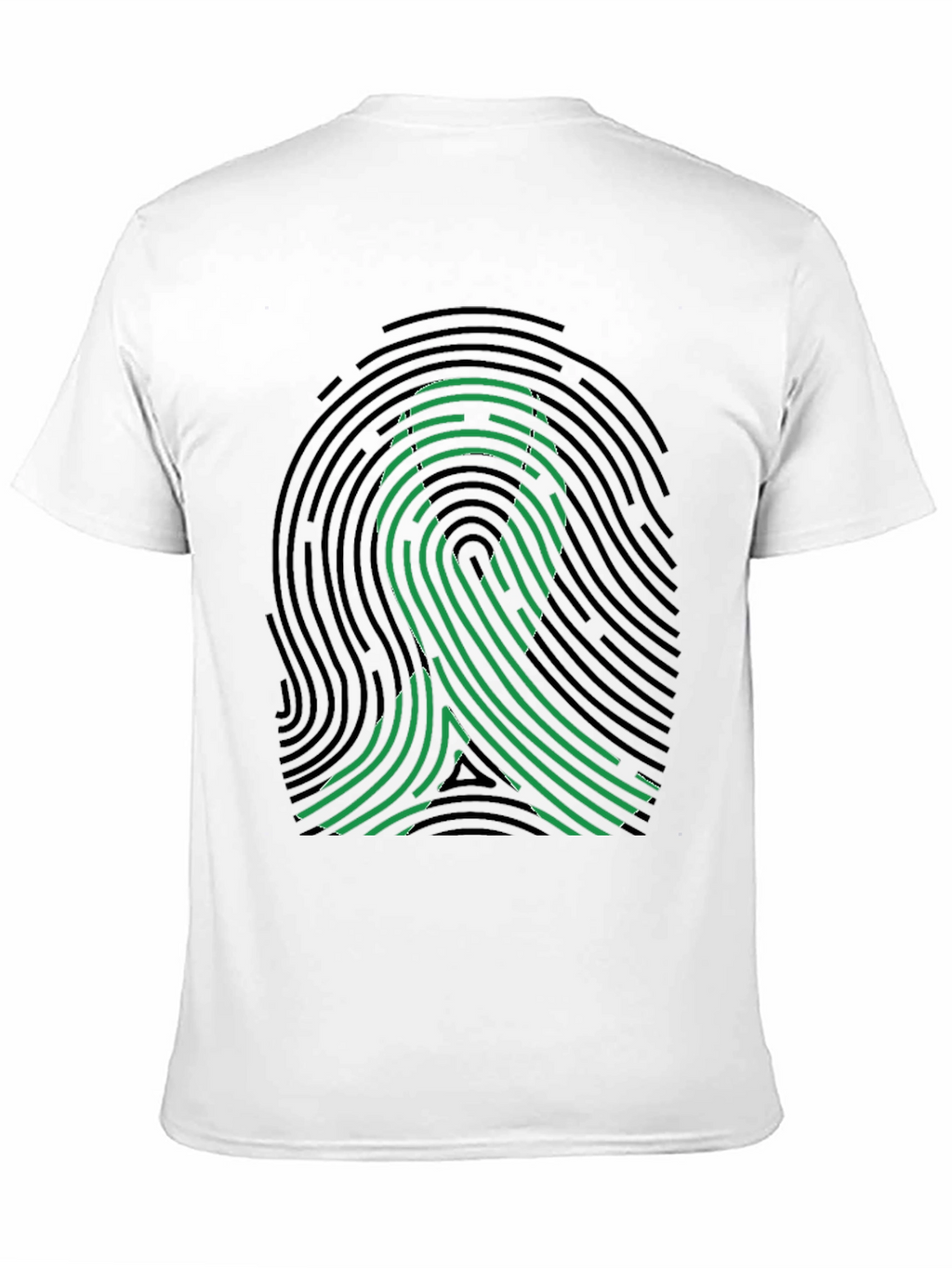 Awareness Ribbon Fingerprint T-Shirt