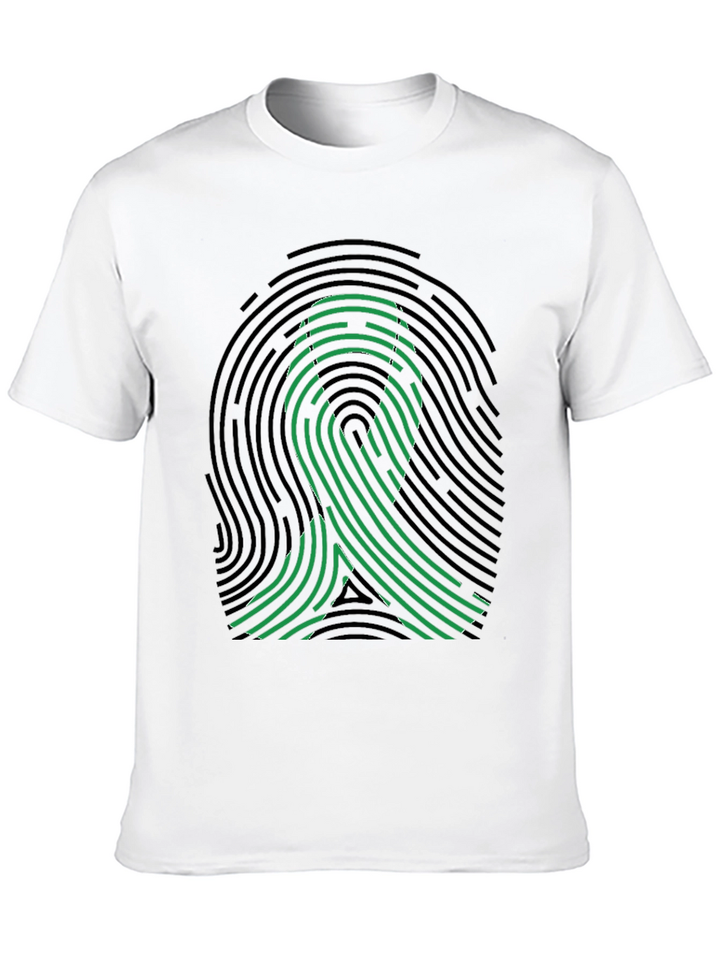 Awareness Ribbon Fingerprint T-Shirt