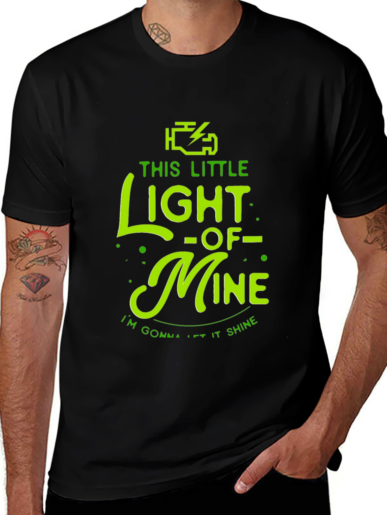 Check Engine This Little Light of Mine T-Shirt