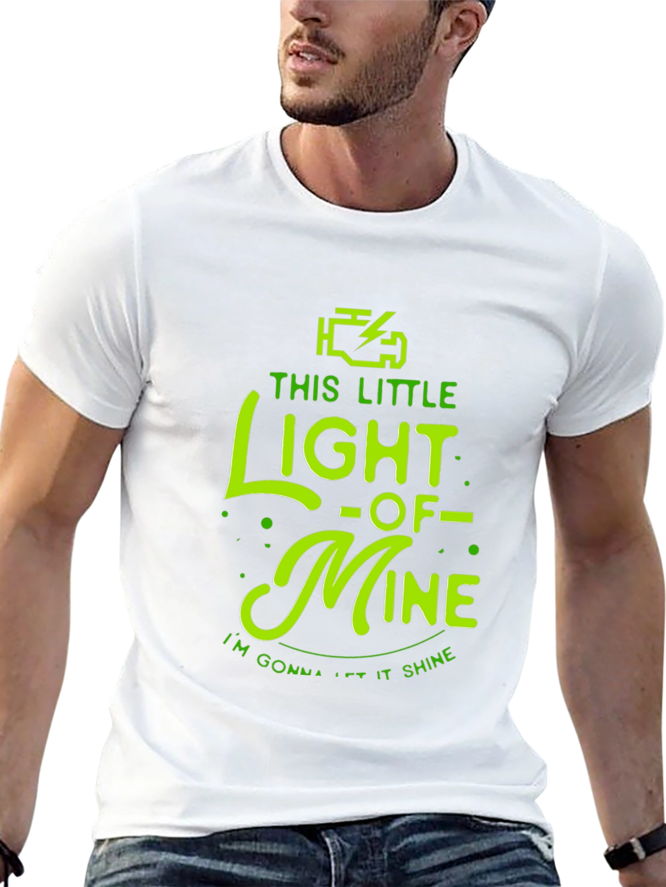 Check Engine This Little Light of Mine T-Shirt