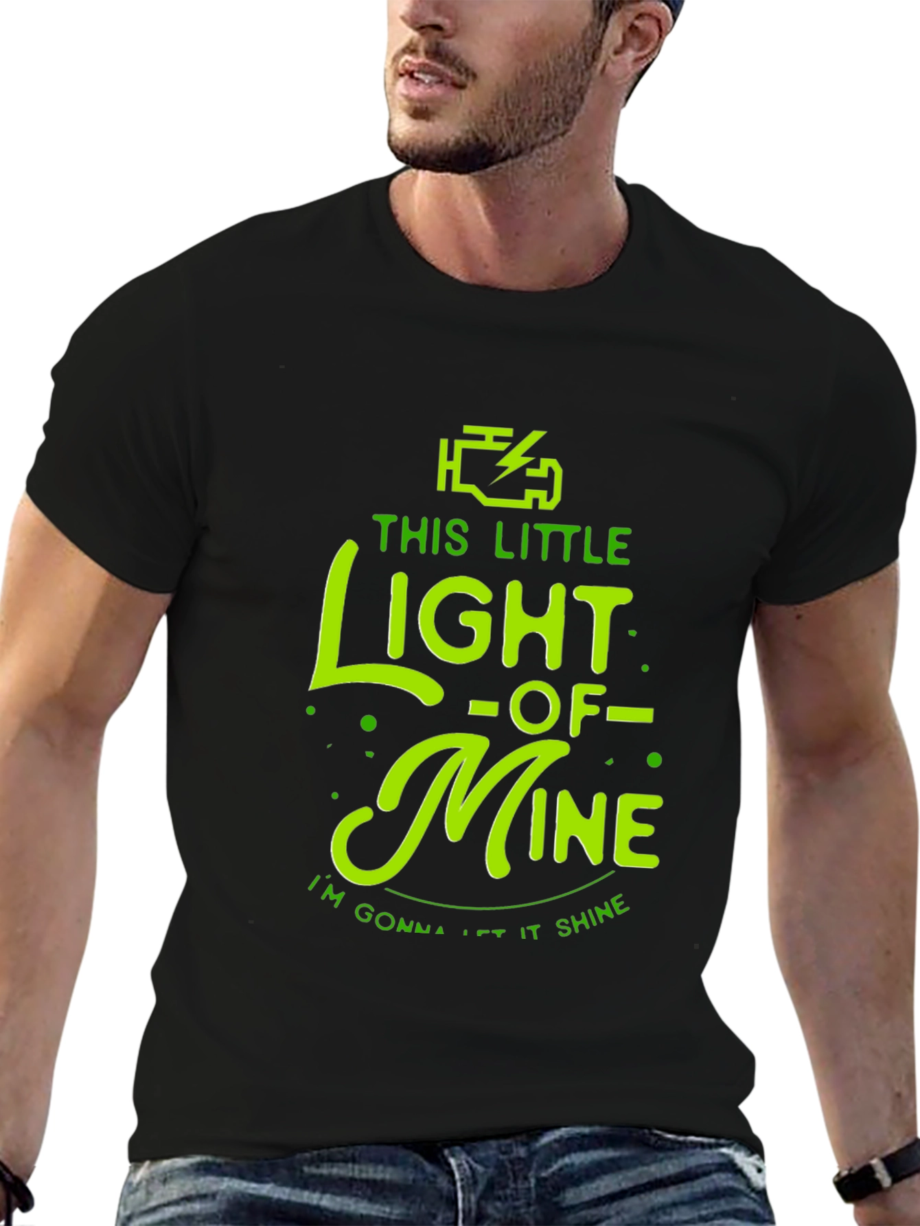 Check Engine This Little Light of Mine T-Shirt