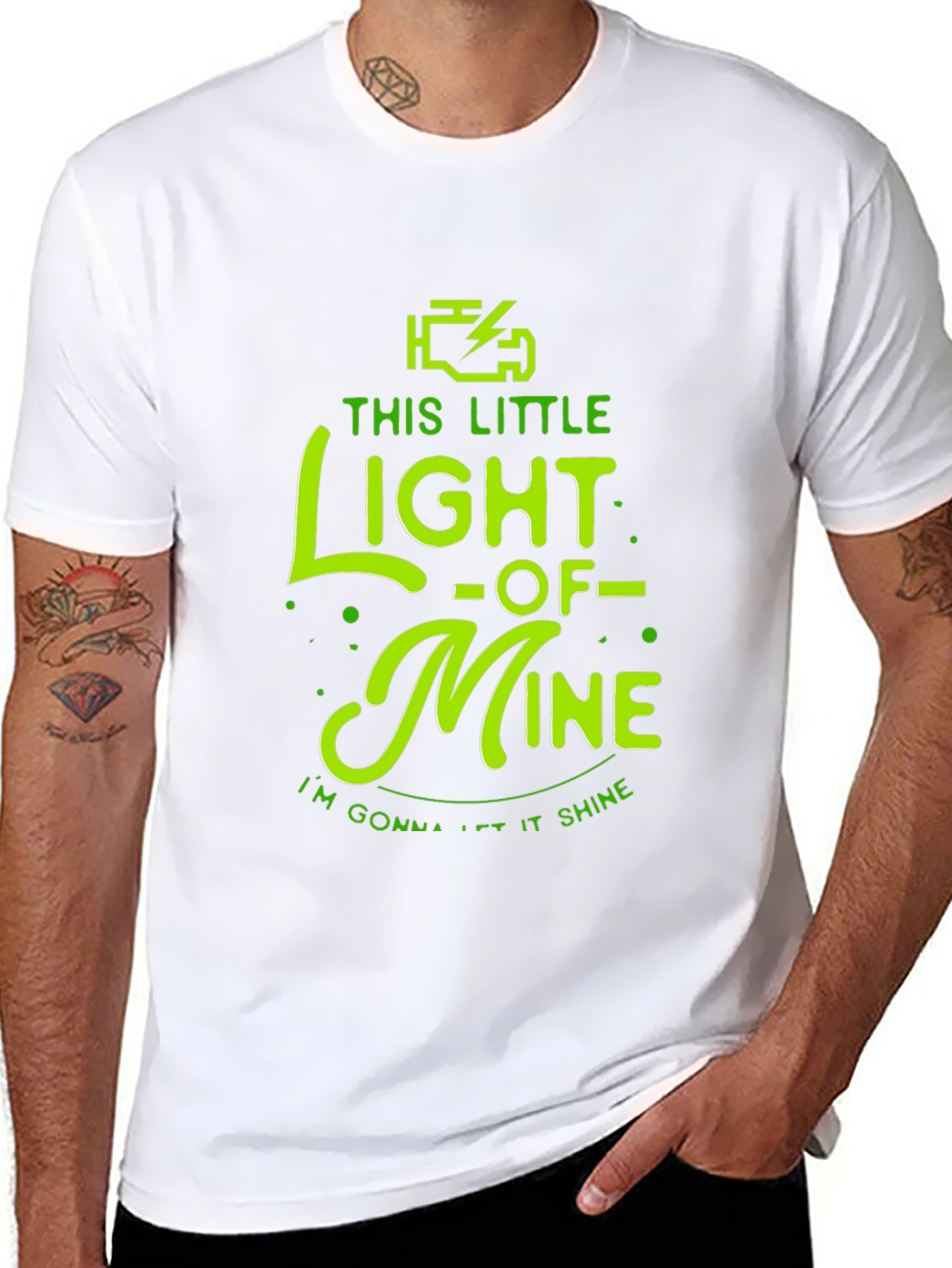 Check Engine This Little Light of Mine T-Shirt