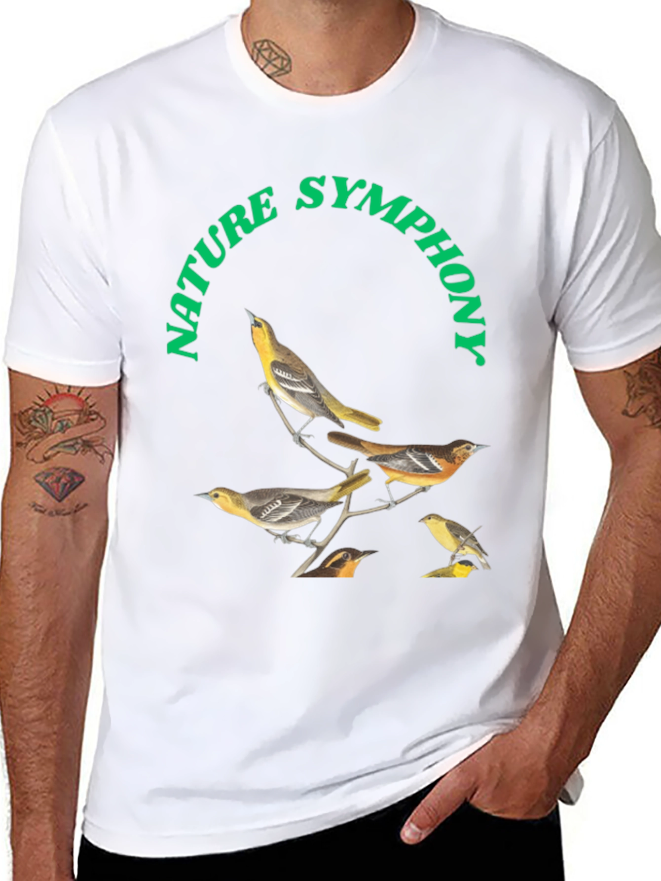 Nature Symphony Bird T-Shirt