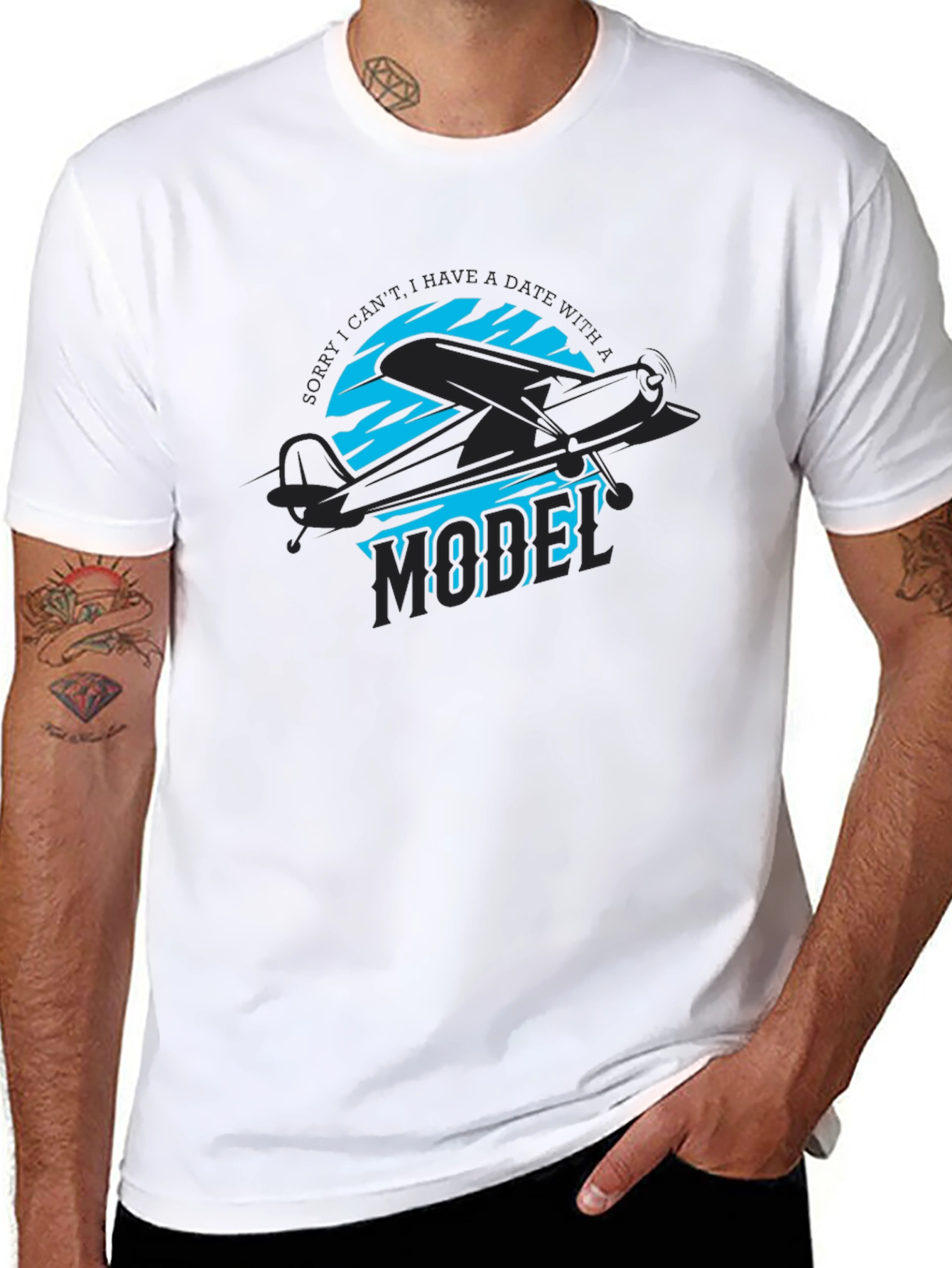Model Airplane T-Shirt - Aviation Enthusiast Tee