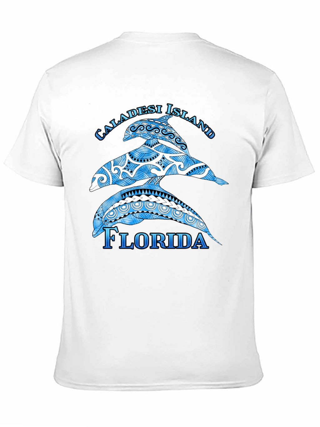 Caladesi Island Florida Dolphin Graphic T-Shirt