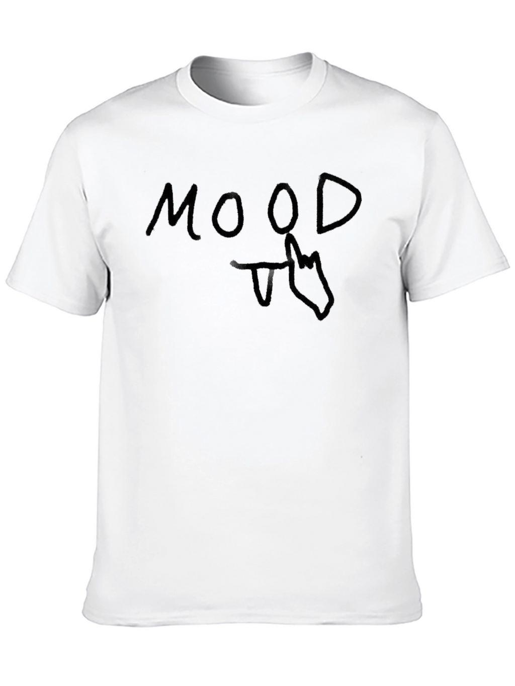 Mood Donkey Graphic T-Shirt - Casual Black Tee