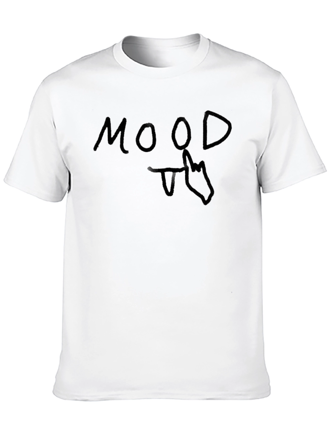 Mood Donkey Graphic T-Shirt - Casual Black Tee