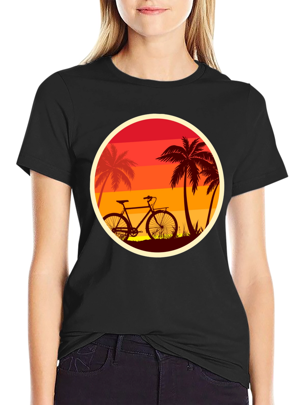 Sunset Bike Ride T-Shirt