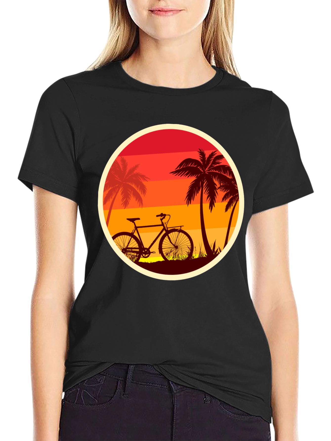 Sunset Bike Ride T-Shirt