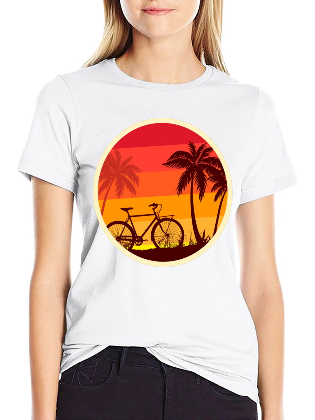 Sunset Bike Ride T-Shirt