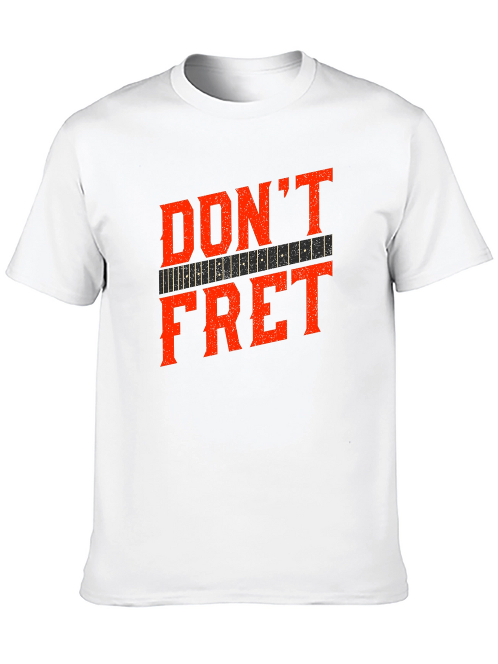 Dont Fret Black Graphic Tee