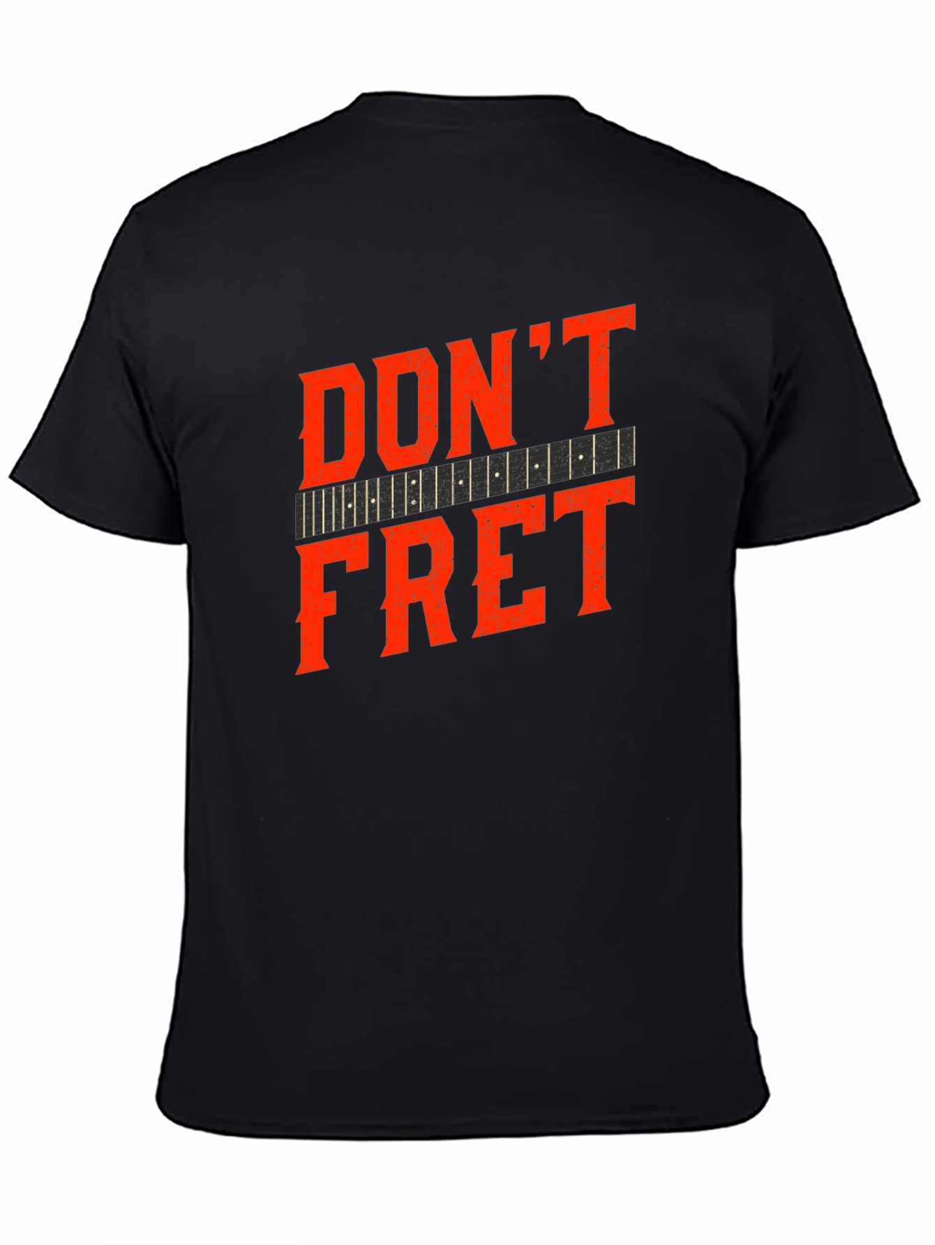 Dont Fret Black Graphic Tee