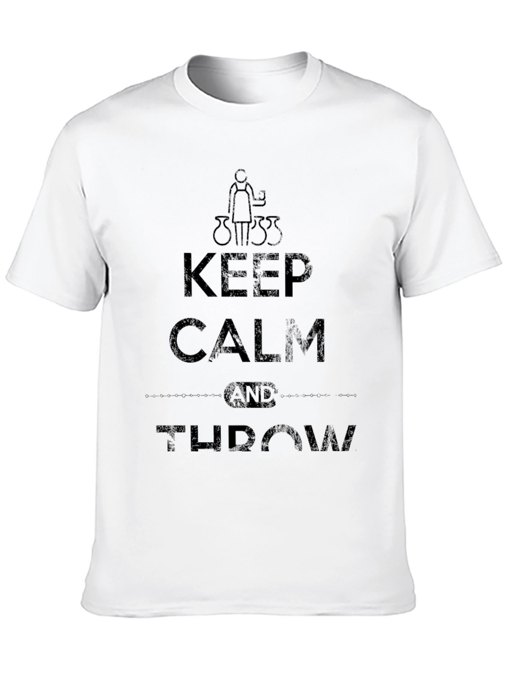 Keep Calm and Throw T-Shirt - Pottery Lover Tee