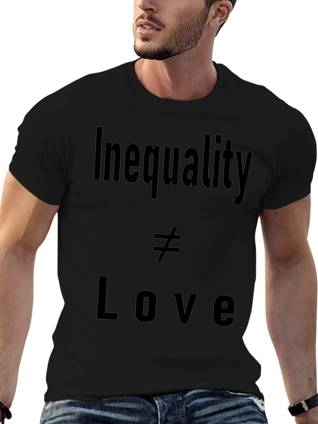 Inequality Not Love Graphic T-Shirt