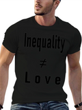 Inequality Not Love Graphic T-Shirt