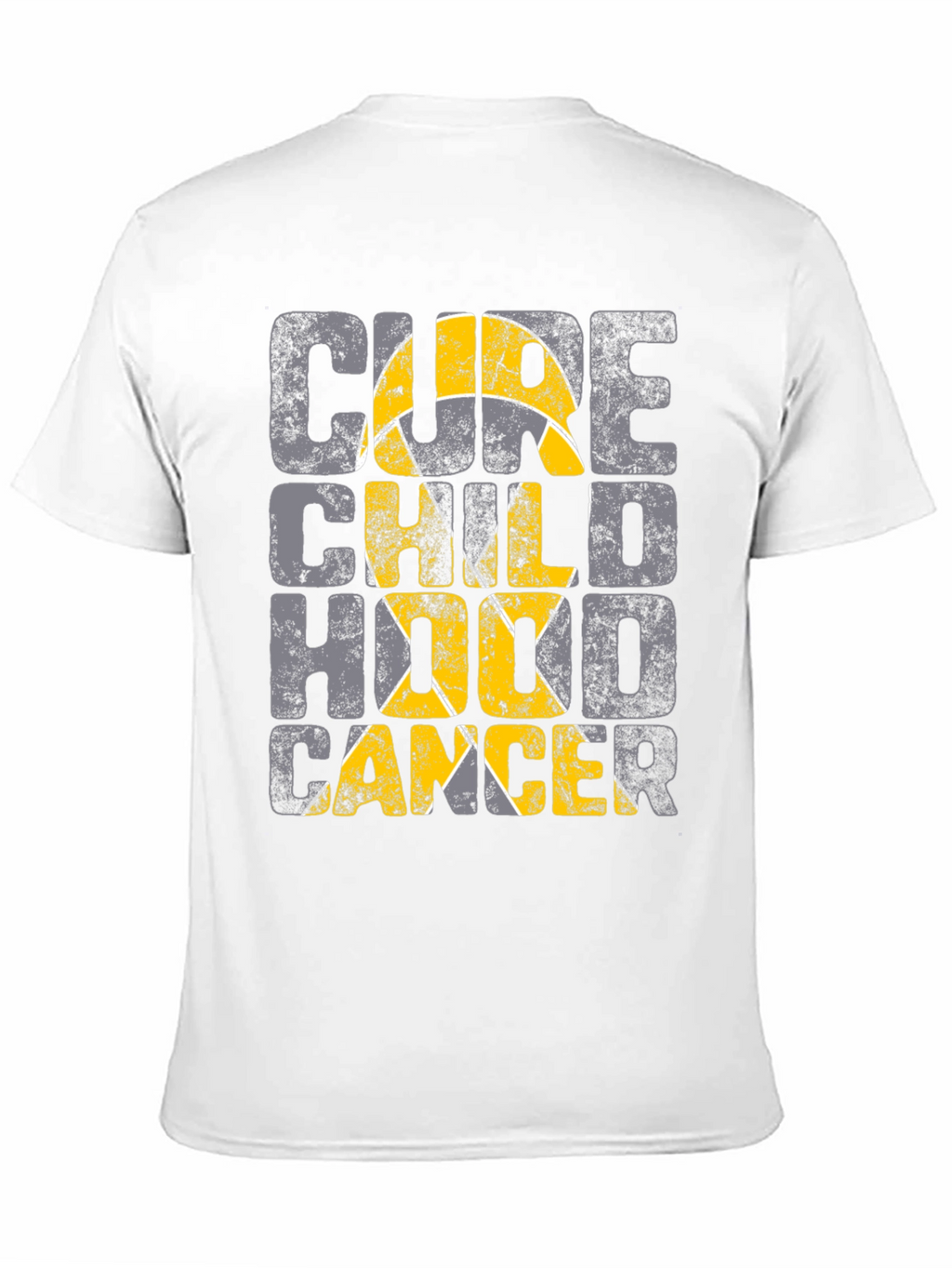 Cure Childhood Cancer Awareness Graphic T-Shirt