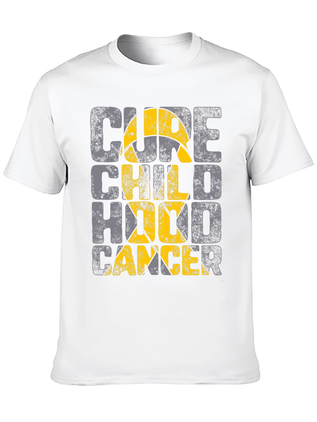 Cure Childhood Cancer Awareness Graphic T-Shirt
