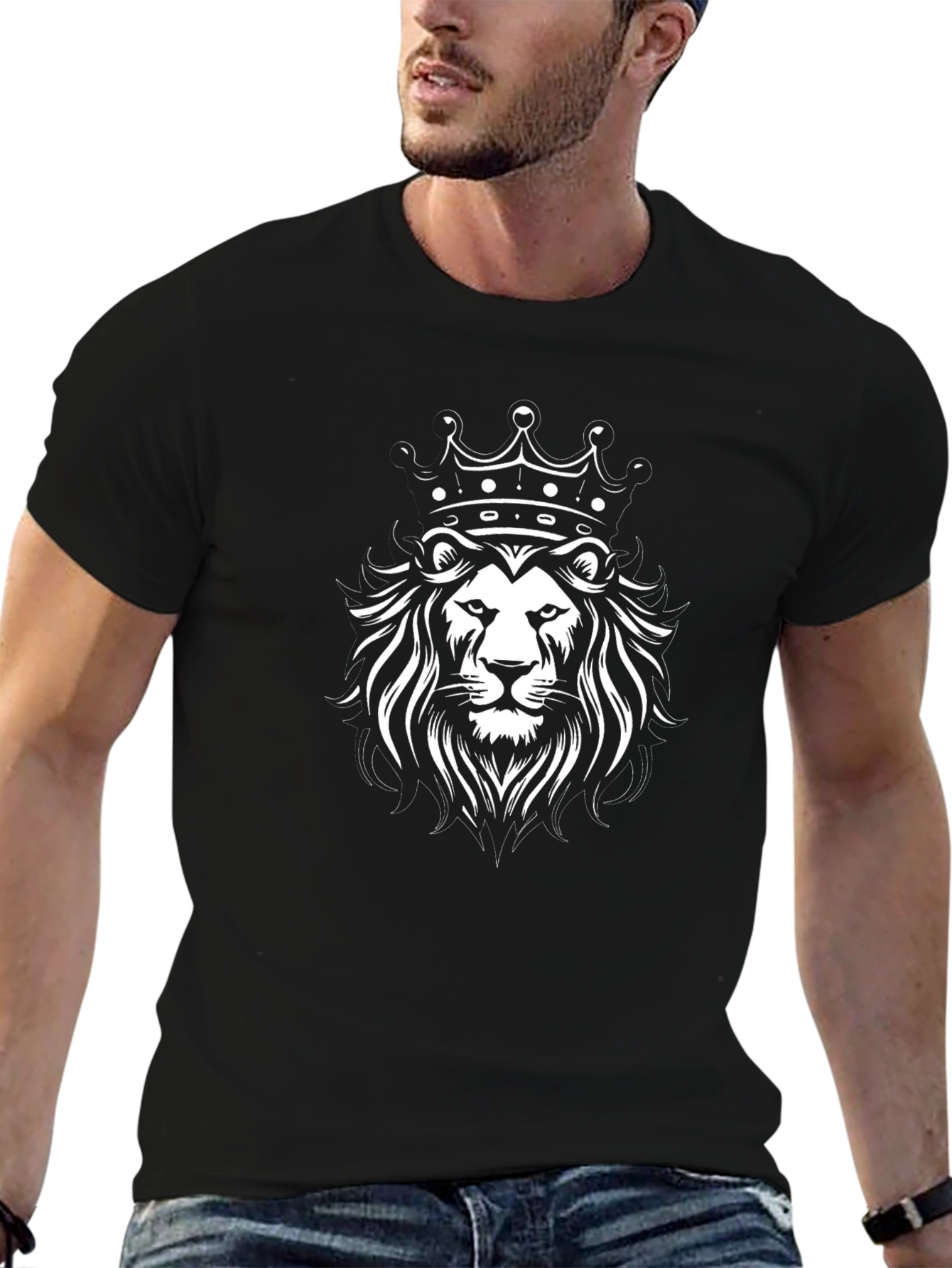 Lion King Graphic Tee - Black T-Shirt