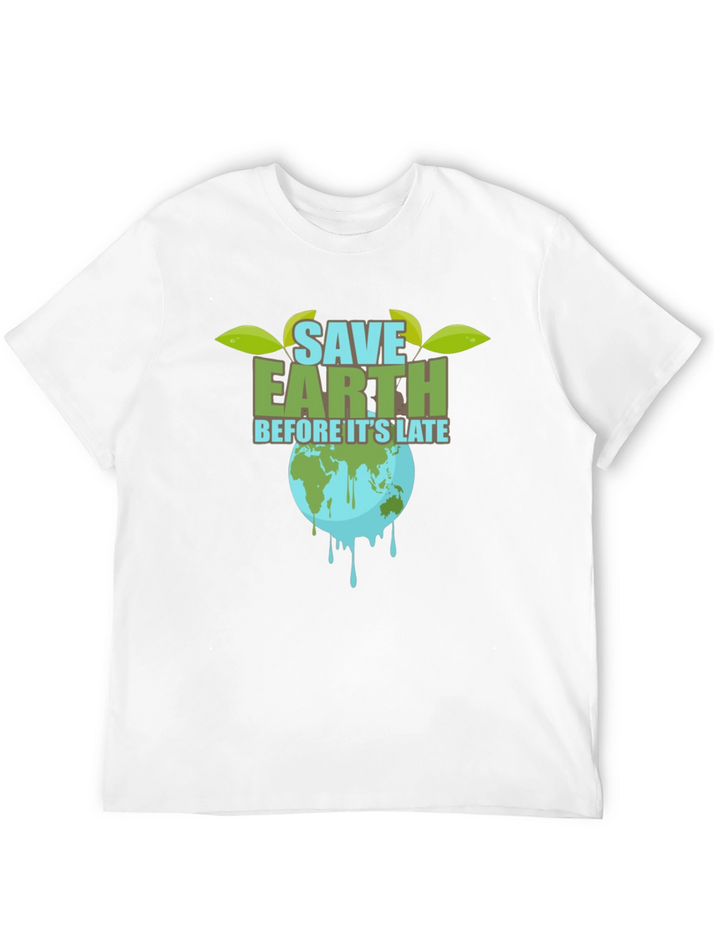 Save Earth T-Shirt - Black Graphic Tee