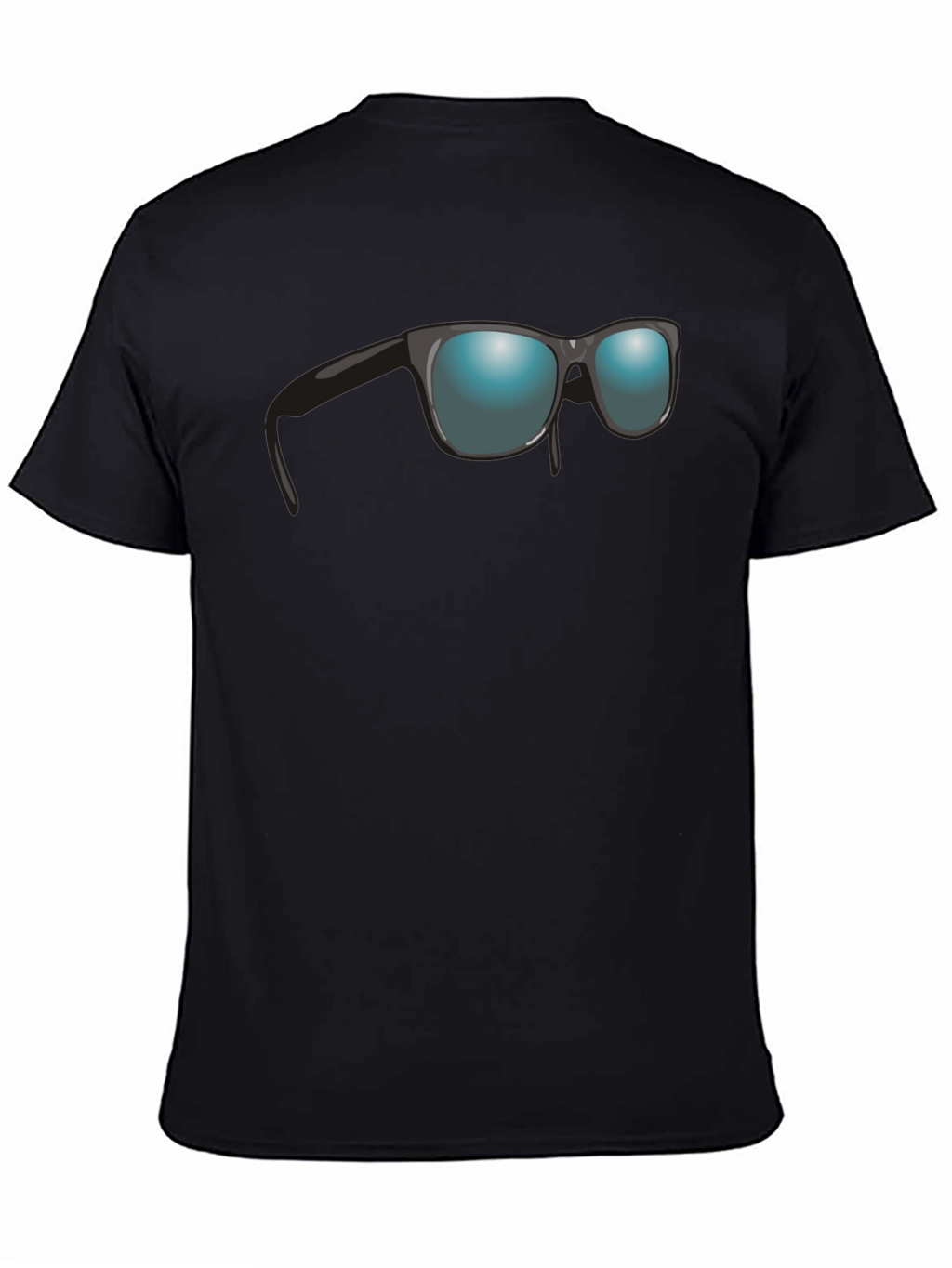 Sunglasses Graphic Black T-Shirt