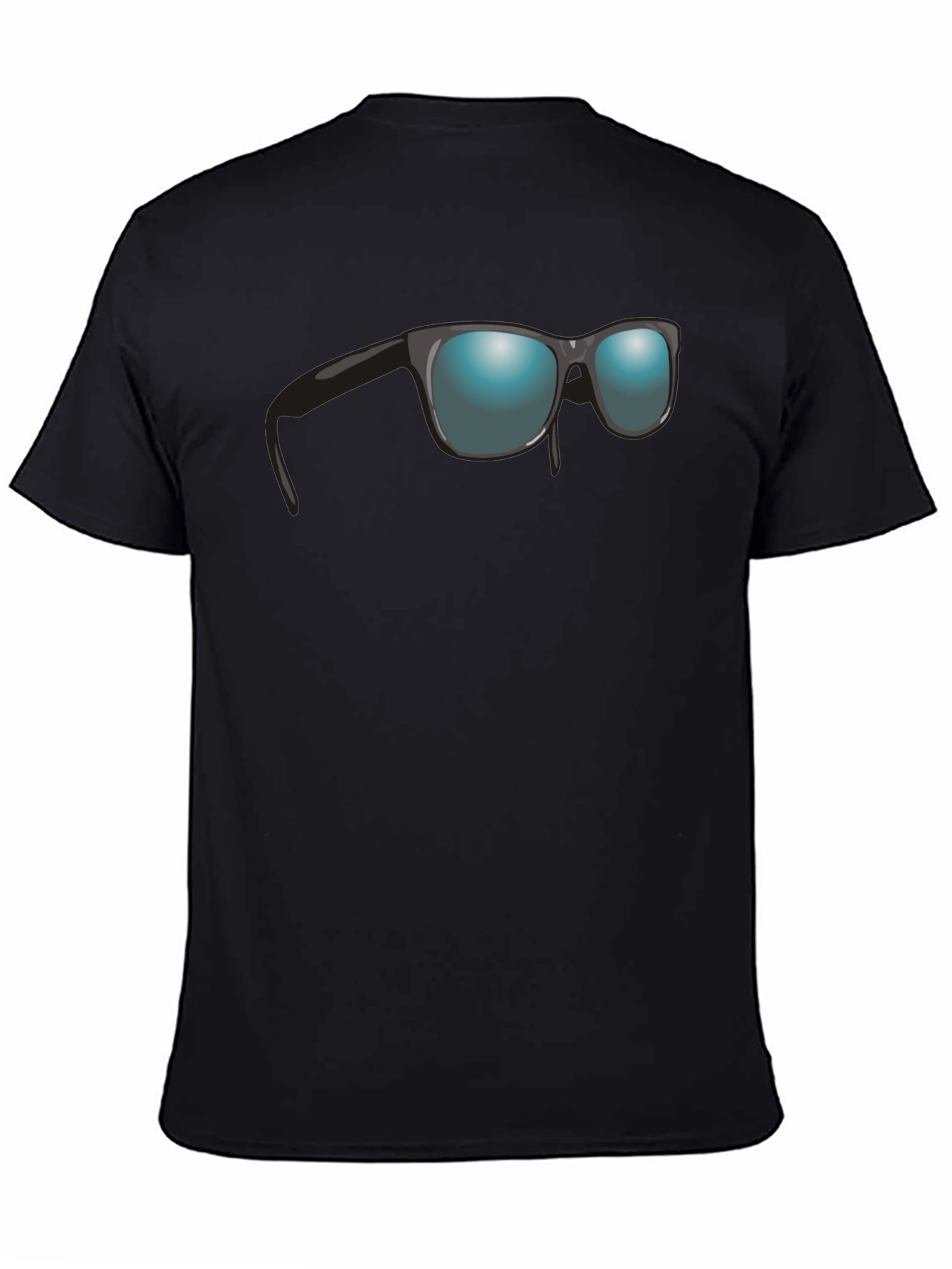 Sunglasses Graphic Black T-Shirt